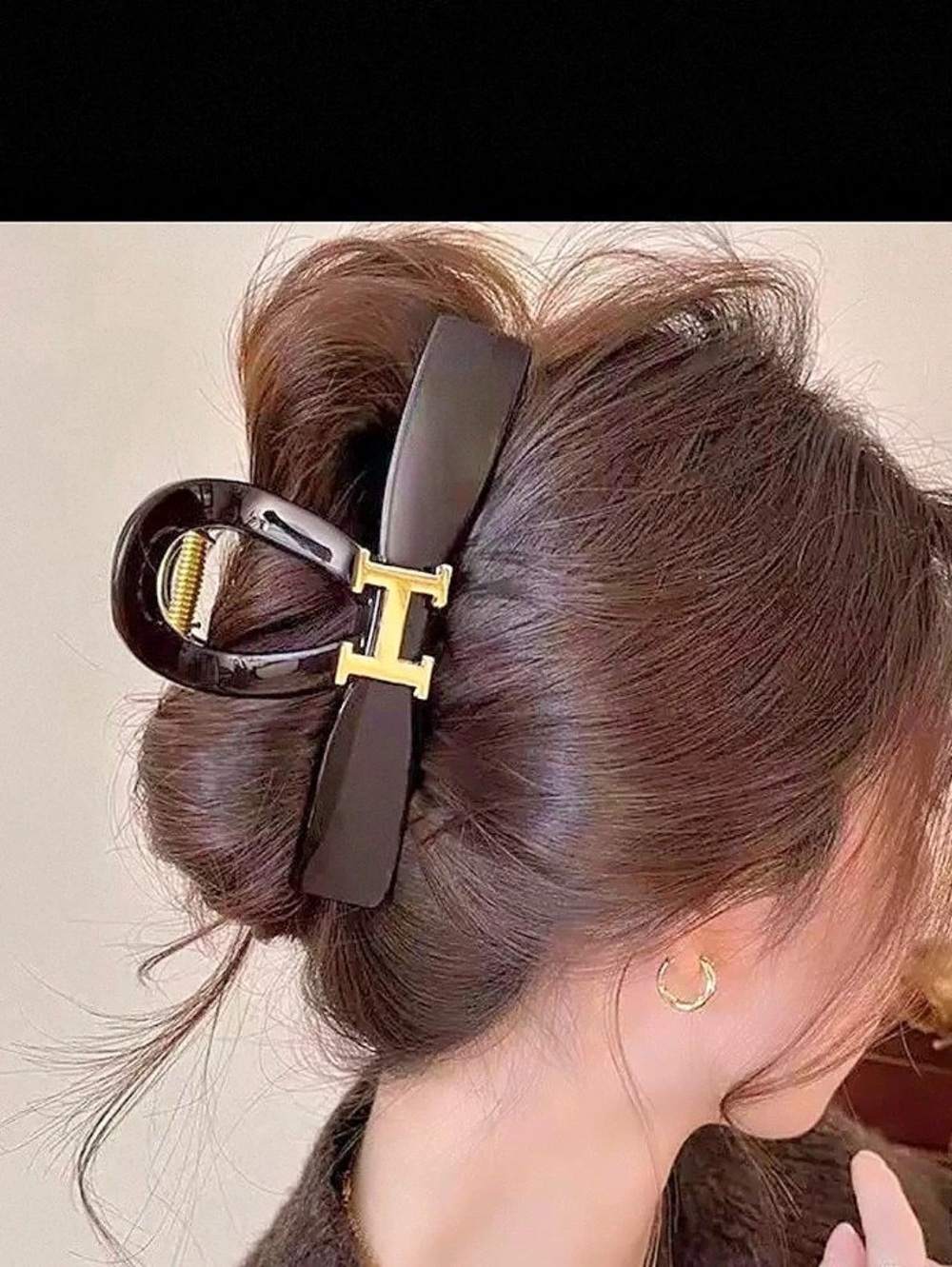 Brown Hair Claw Clip Like New
